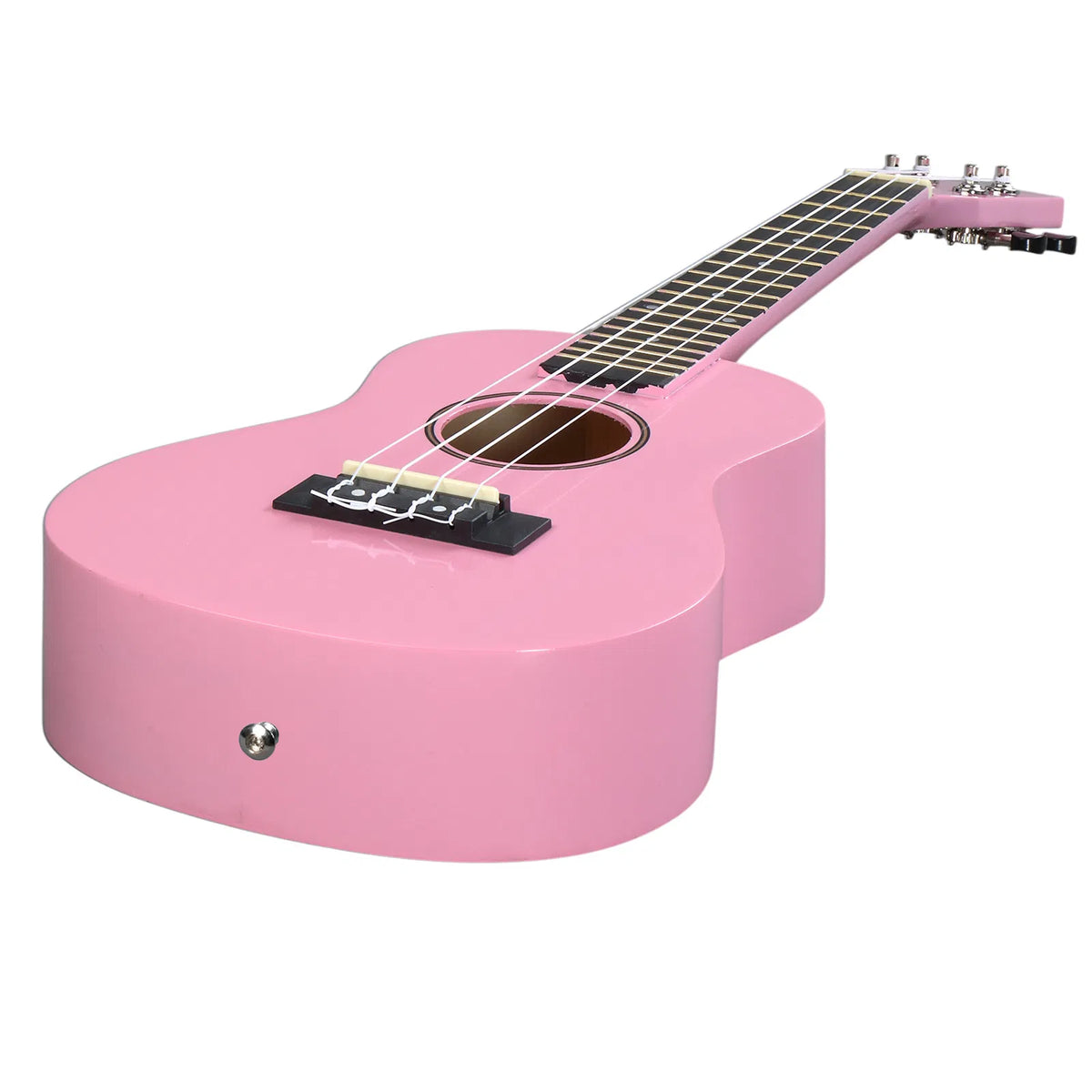 23-Inch Concert Ukulele Starter Kit, Linden Wood with Rosewood Fingerboard