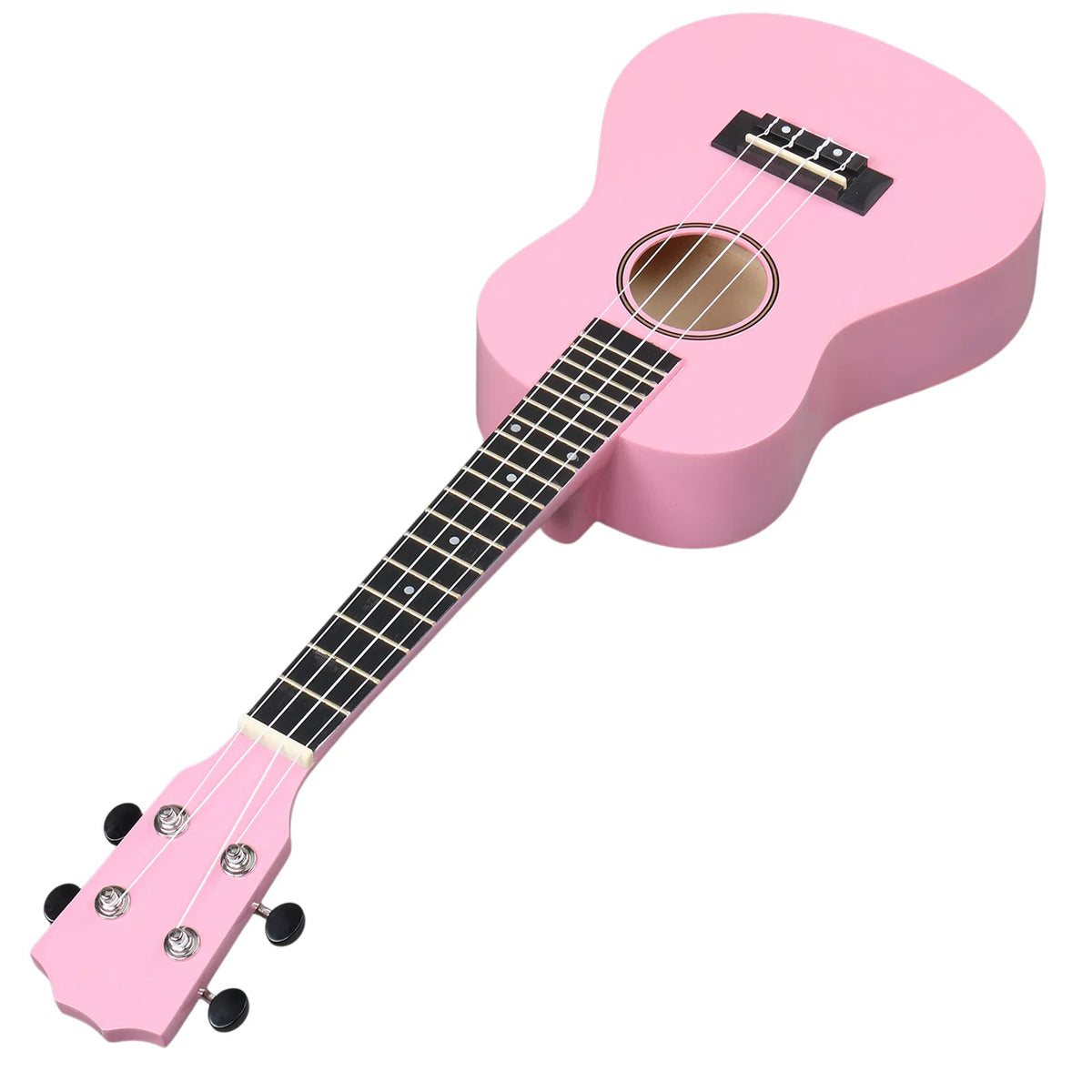 23-Inch Concert Ukulele Starter Kit, Linden Wood with Rosewood Fingerboard