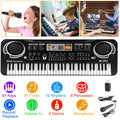 61-Key Electronic Keyboard Piano for Kids with Microphone