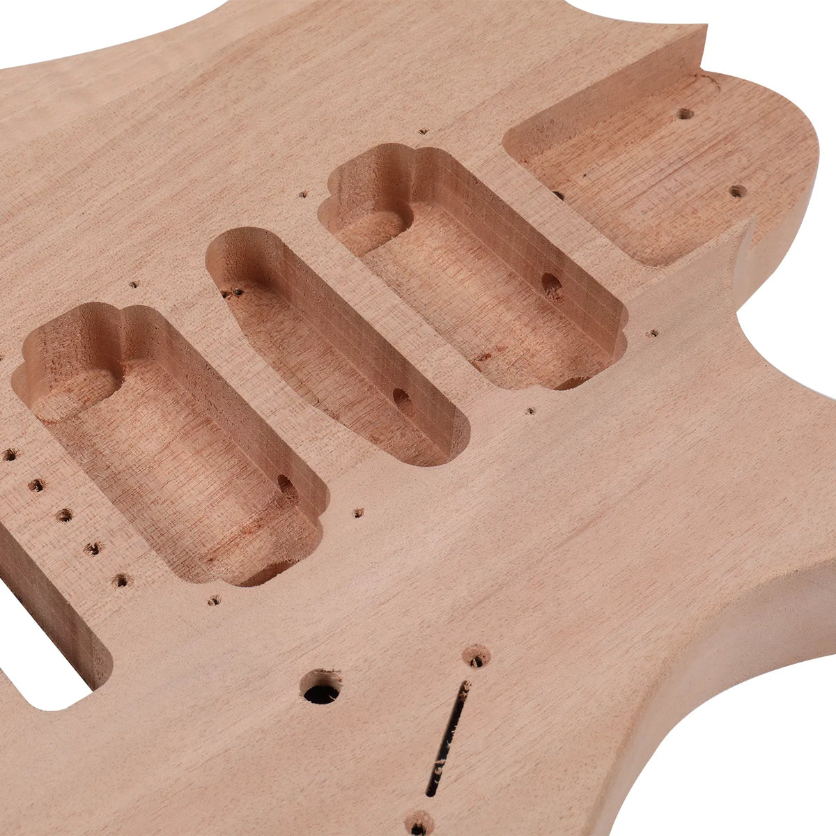 DIY Electric Guitar Kit, 170 Style Mahogany Body and Maple Neck