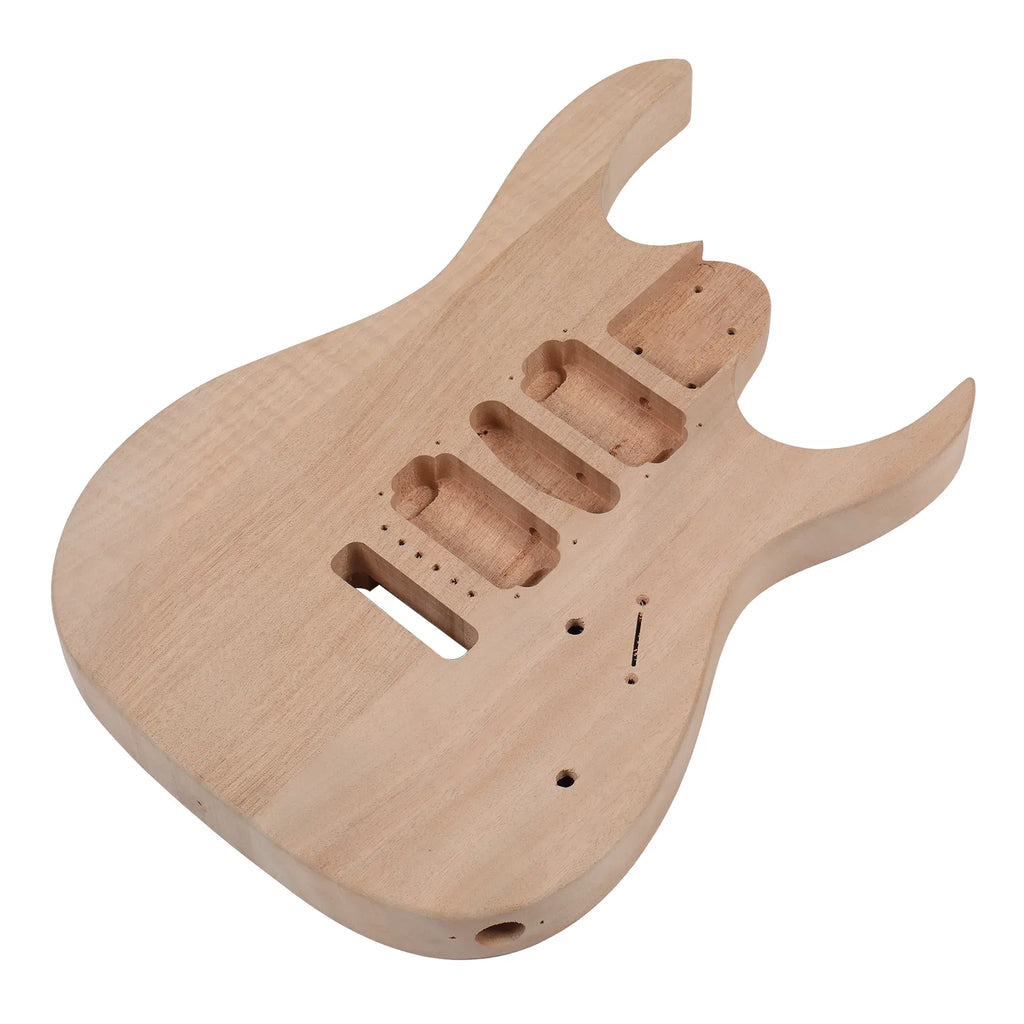 DIY Electric Guitar Kit, 170 Style Mahogany Body and Maple Neck