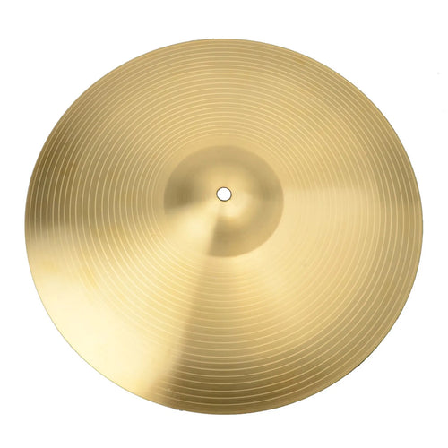 16-Inch Crash Cymbal, 0.7 mm Copper Alloy, Golden